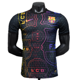 Camisa Barcelona 25/26 Edição Especial - Preto, Amarelo e Vermelho - Versão Jogador