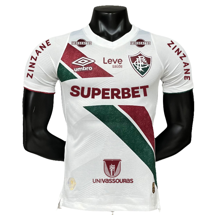 Camisa Fluminense 24/25 II Away - Todos os Patrocínios - Versão Jogador