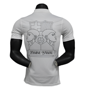 Camisa Barcelona 25/26 Edição Especial - Branco - Versão Jogador
