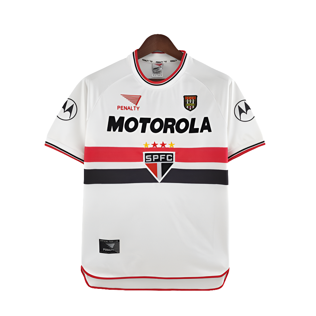 Camisa São Paulo 2000 I Home - Versão Retrô