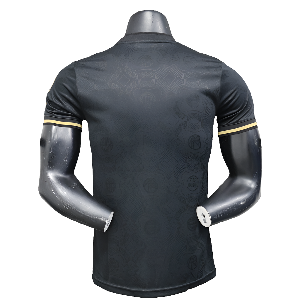 Camisa Bayern de Munique 25/26 Edição 125º Aniversário - Preto - Versão Jogador