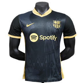 Camisa Barcelona 25/26 Especial - Preto - Versão Jogador