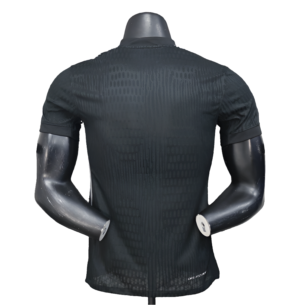 Camisa Paris Saint-Germain (PSG) 25/26 Goleiro - Preto - Versão Jogador