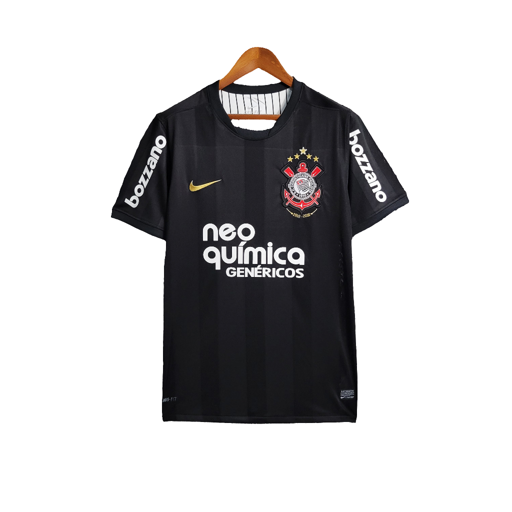 Camisa Corinthians 2010 II Away - Versão Retrô