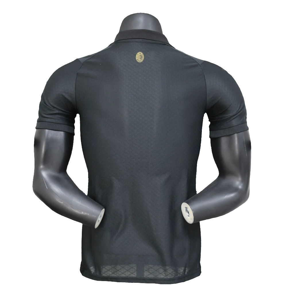 Camisa AC Milan 25/26 Edição 125º Aniversário - Preto - Versão Jogador