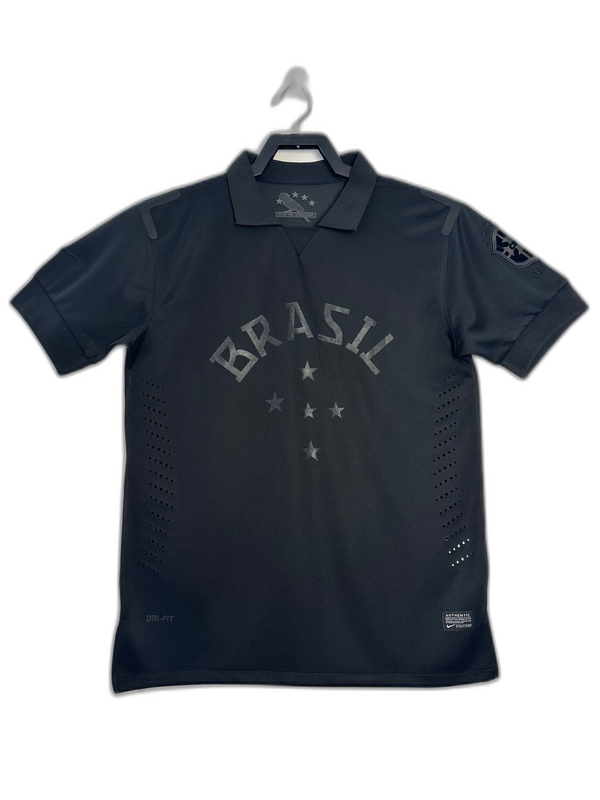 Camisa Brasil 13/14 Preto - Versão Retrô
