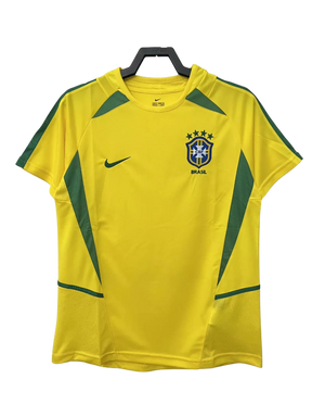 Camisa Brasil 2002 I Home - Versão Retrô