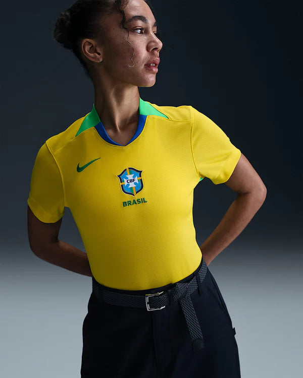 Camisa do Brasil I Titular 2025/26 - Torcedora Nike Feminina