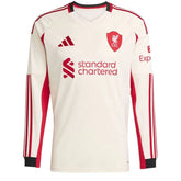 Camisa Liverpool Away 2025/26 - Manga Longa