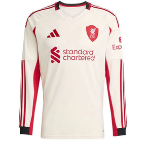 Camisa Liverpool Away 2025/26 - Manga Longa
