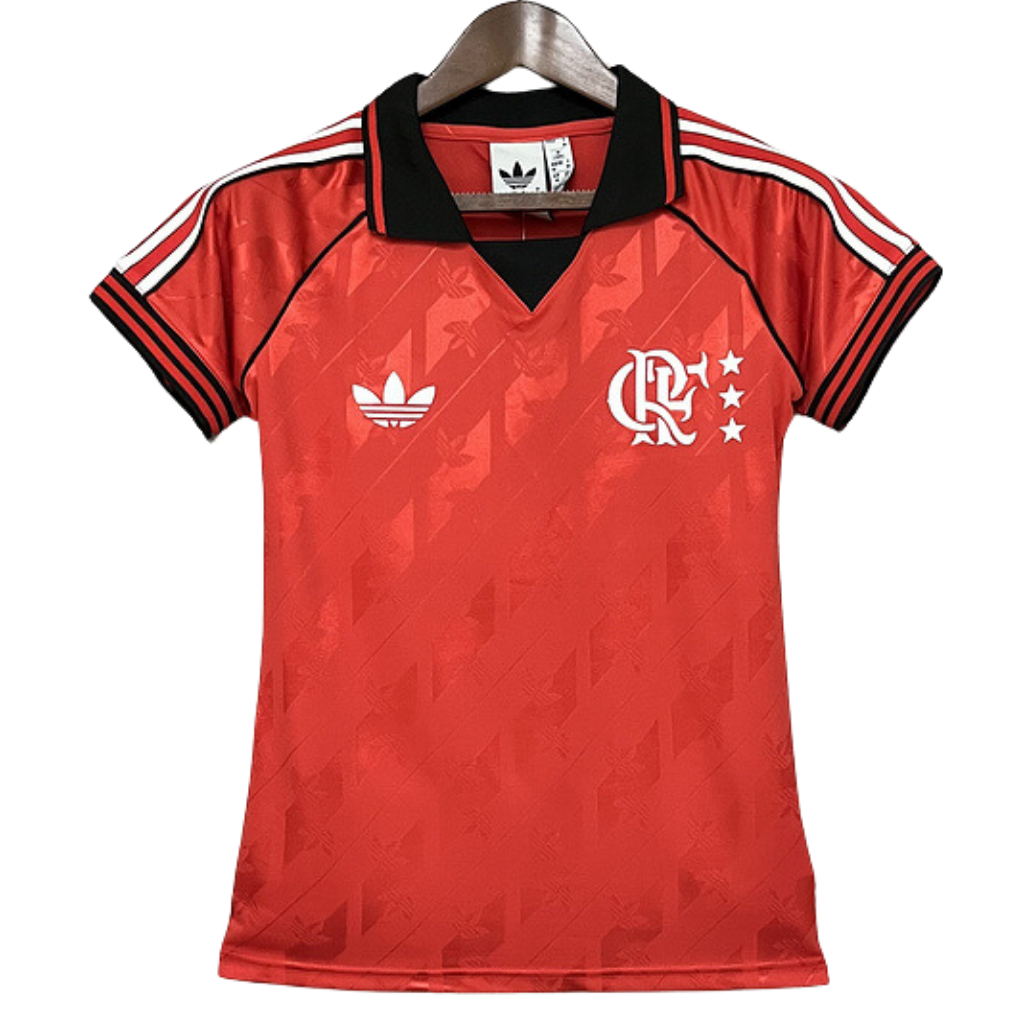 Camisa Flamengo Lifestyler 2024 - Adidas Feminina