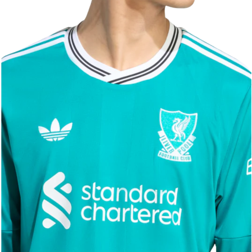 Camisa Liverpool Third 2025/26 - Manga Longa