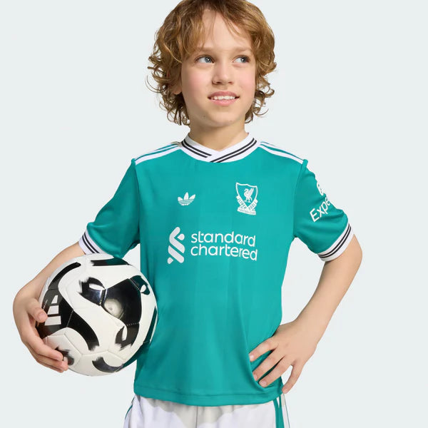 Kit Infantil Liverpool Third 2025/26
