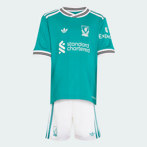 Kit Infantil Liverpool Third 2025/26
