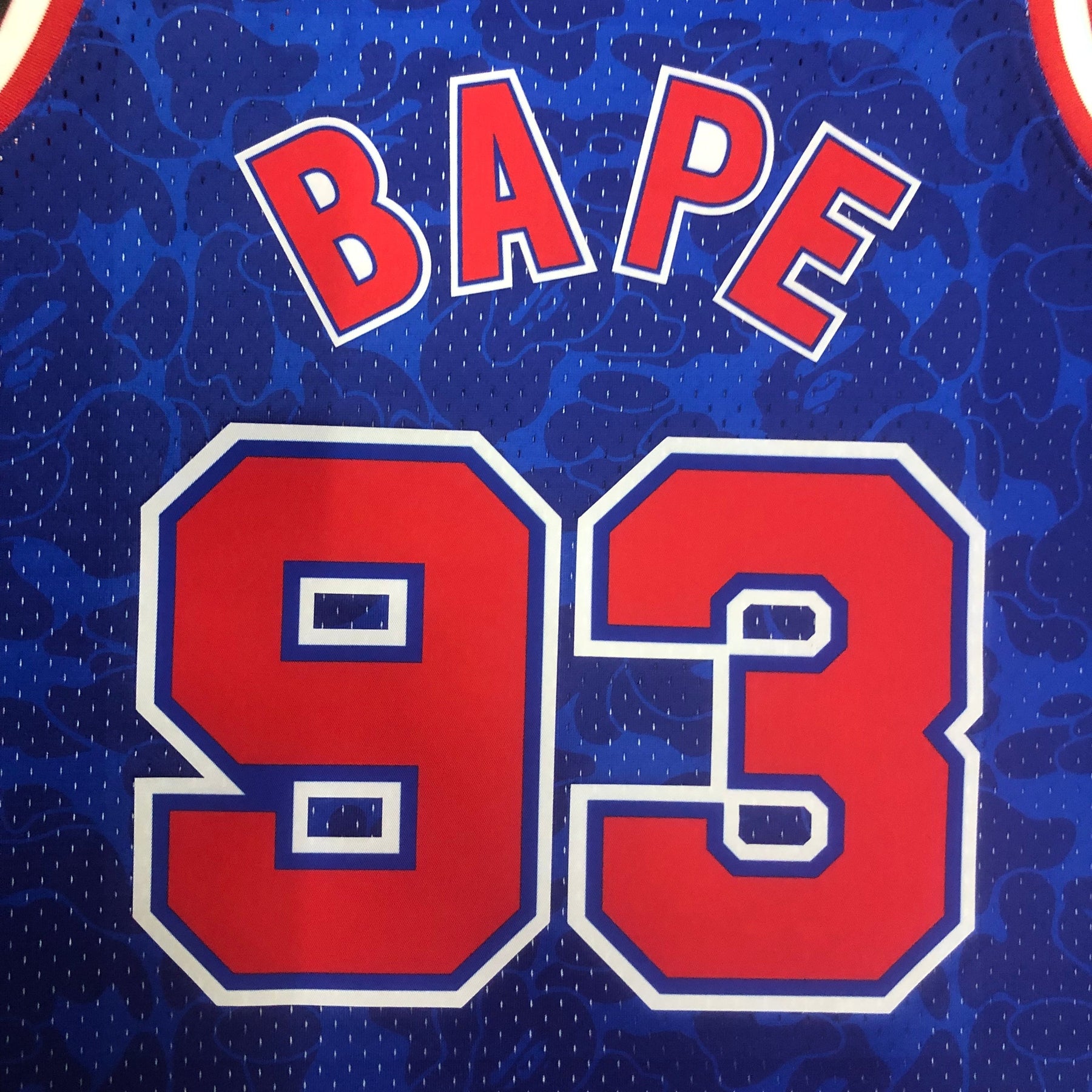 Regata Brooklyn Nets Mitchell & Ness Bape 93 - Rei da Pelada