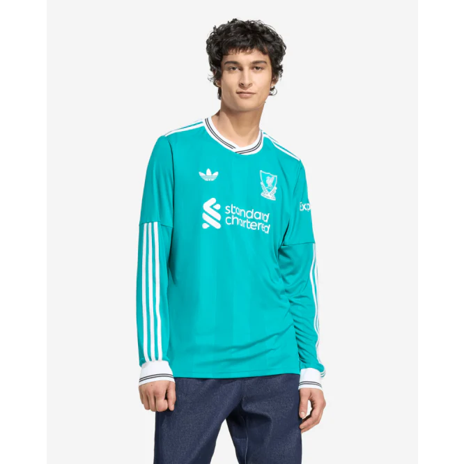 Camisa Liverpool Third 2025/26 - Manga Longa