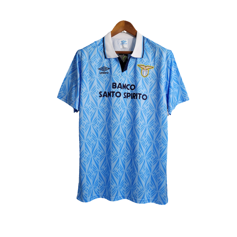 Camisa Lazio 1991 I Home - Versão Retrô