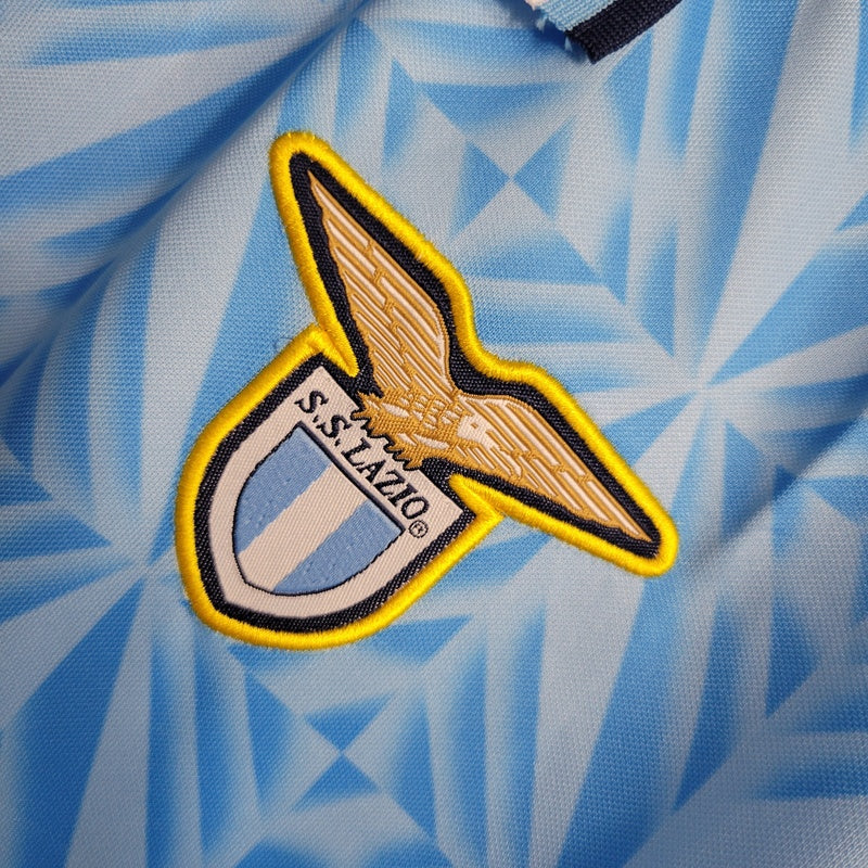 Camisa Lazio 1991 I Home - Versão Retrô