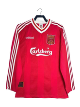 Camisa Liverpool 95/96 I Home - Versão Retrô Manga Longa