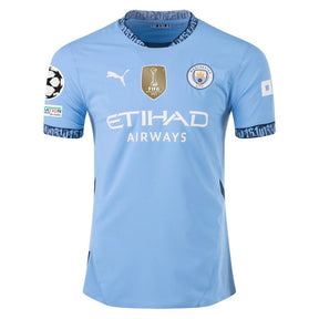 Camisa Manchester City - Liga dos Campeões - 24/25 I Home - Versão Jogador