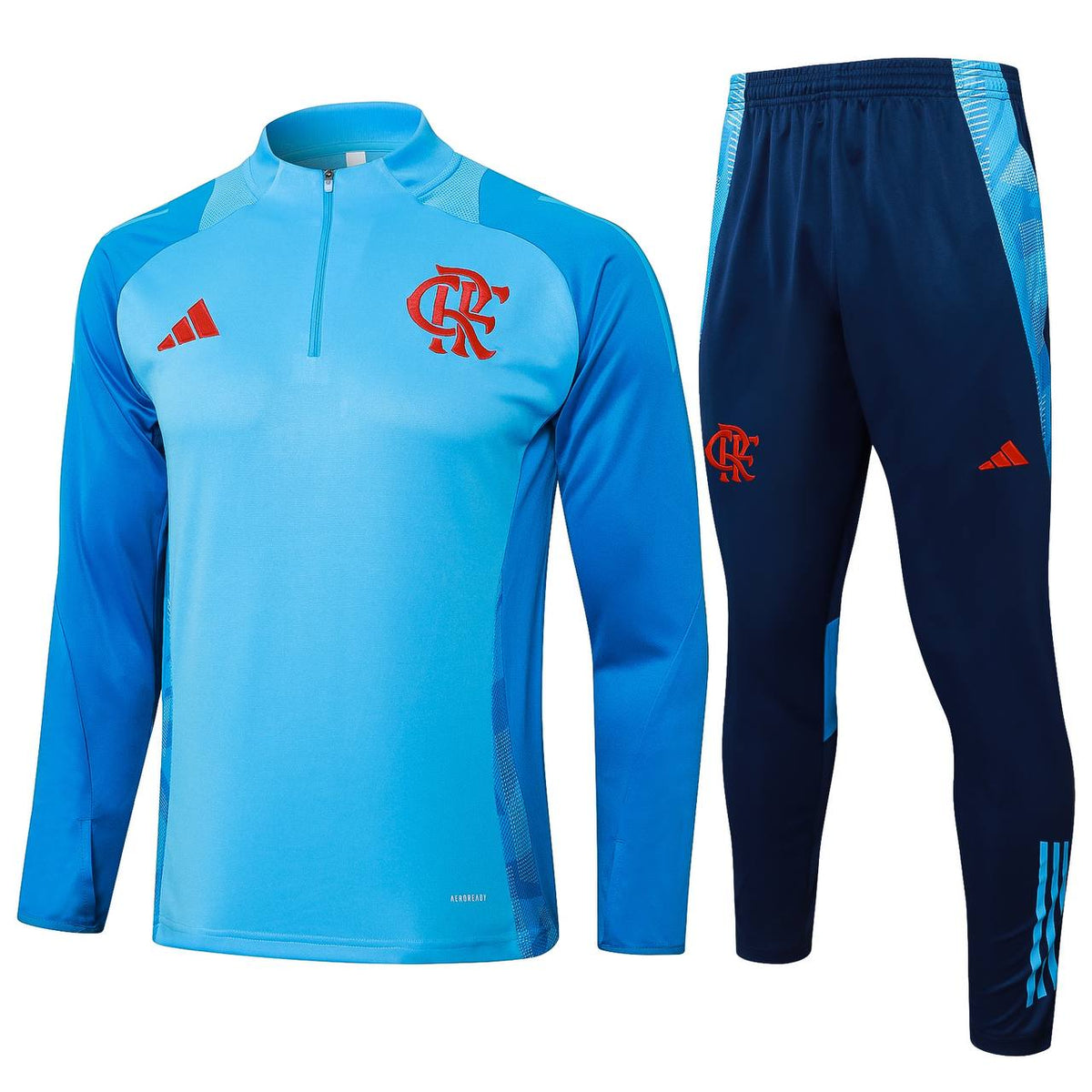 Conjunto do Flamengo Azul Claro 2025