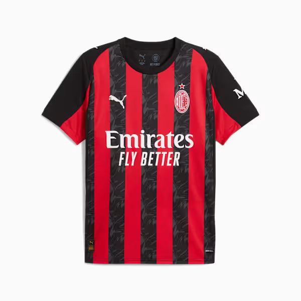 Camisa Milan Home 2025/26 - Versão Torcedor