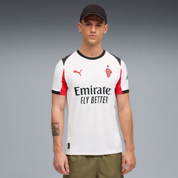 Camisa Milan Away 2025/26 - Versão Torcedor