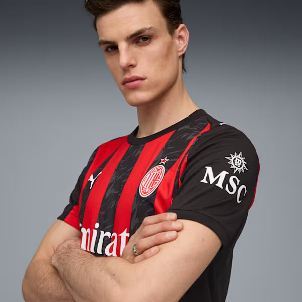 Camisa Milan Home 2025/26 - Versão Torcedor