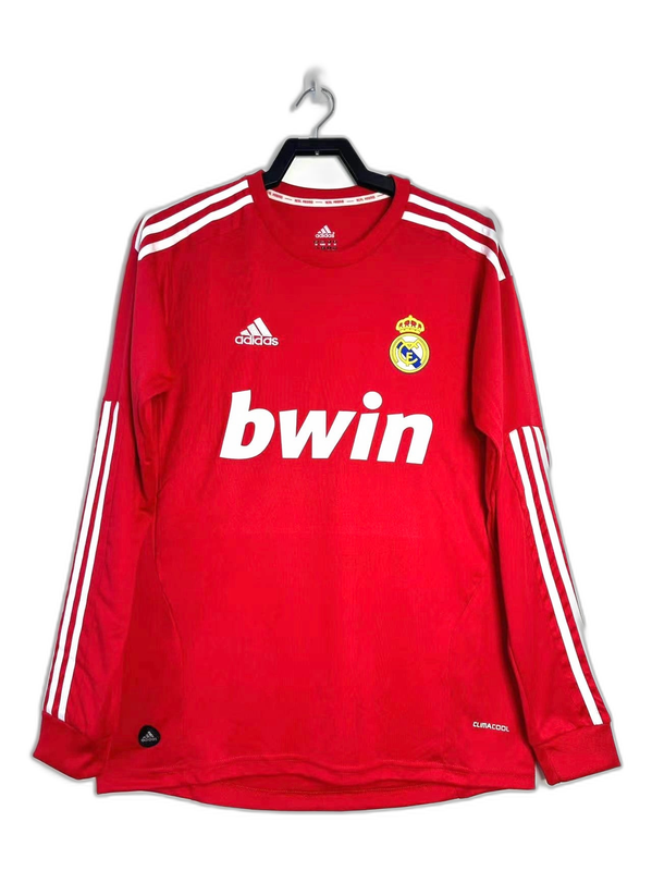 Camisa Real Madrid 11/12 II Away - Versão Retrô Manga Longa